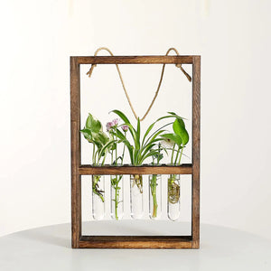 Flower Bud Glass Wall Mounted Hanging Plants Test Tube Propagating Hydroponic Plants Home Garden Wedding Decoration