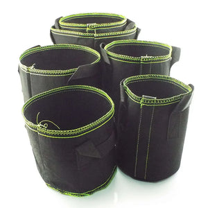 1/2/3 gallon Plant Grow Bags Nursery pots Veg Potato Transplanting planting Flower Pots Self-Adhesion Fabric Supplies Garden To