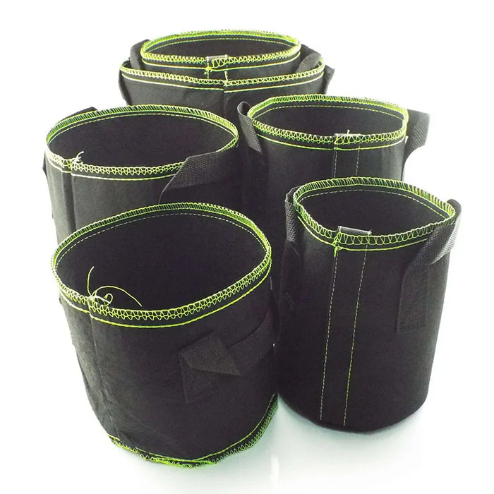 1/2/3 gallon Plant Grow Bags Nursery pots Veg Potato Transplanting planting Flower Pots Self-Adhesion Fabric Supplies Garden To