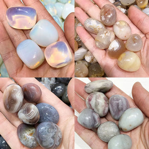 1pc Irregular Polished Tumbled Stone Fish Tank Garden Aquarium Natural Quartz Crystal Reiki Healing Chakra Home Decor Mineral