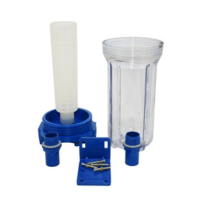 1Pcs Family Garden Plastic Blue Poultry Pet Products Farm Animal Feed Veterinary Reproduction Filter Water Supply Equipment