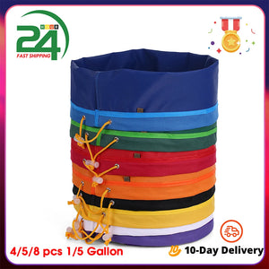 4/5/8 pcs 1/5 Gallon Filter Bag Bubble Bag Garden Grow Bag Hash Herbal Bags Extractor Planting Growing Extraction Bags