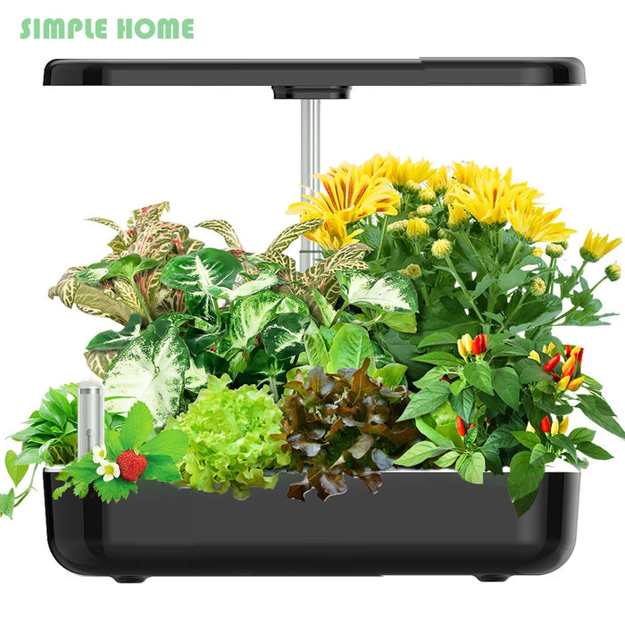 Hydroponic Growing Systems for Home, LED Grow Light, Non-Toxic Soilless Smart Planting Machine, Indoor Gardening