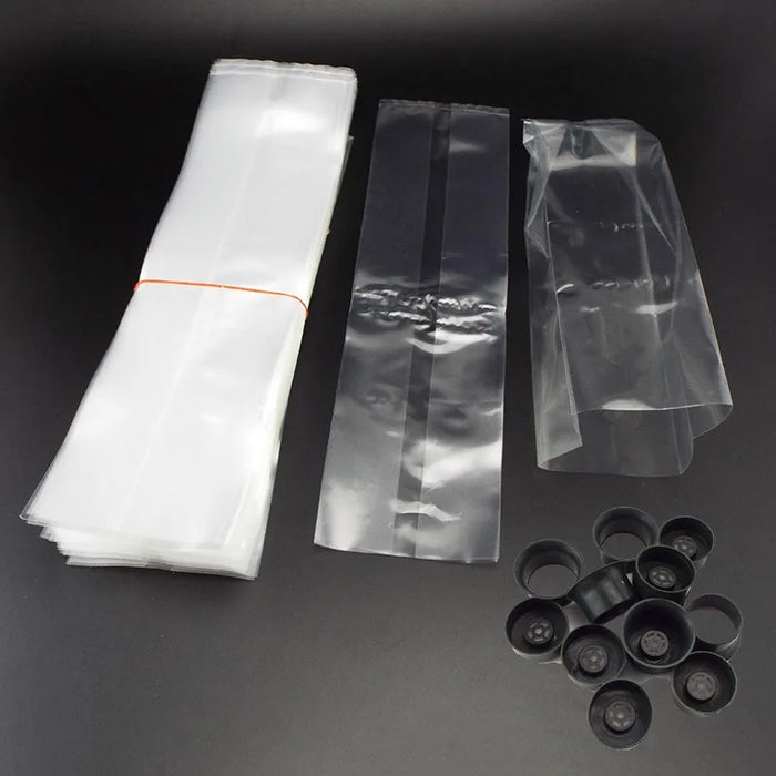 3 Sizes PVC Mushroom Spawn Grow Bag Substrate High Temp Pre Sealable Garden Supplies Growing Planting Bags Tool