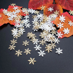 Confetti Christmas Snowflakes Diy Xmas Decorations Dropshipping Artificial Snow Decorated Christmas Decorations 2022 Fake Snow