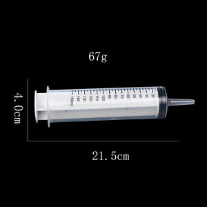 150ml Large Capacity Plastic Syringe Hydroponic Sterile Nutrition Syringe Measuring Tools Pet Supplies Cat Feeding Accessories