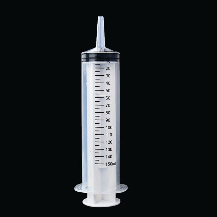 150ml Large Capacity Plastic Syringe Hydroponic Sterile Nutrition Syringe Measuring Tools Pet Supplies Cat Feeding Accessories