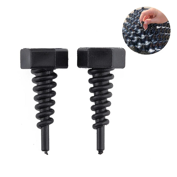 10/20pc Air Pruning Plant Root Control Nursery Pots Screw For Trainer Fast Root Grow Container Fixed Accessories Garden Supplies