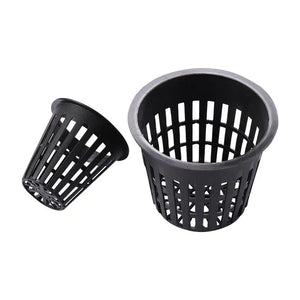 20 Pcs Hydroponic Colonization Mesh Pot Net Cup Basket Hydroponic Aeroponic Planting Grow Clone Nursery Plant Soilless