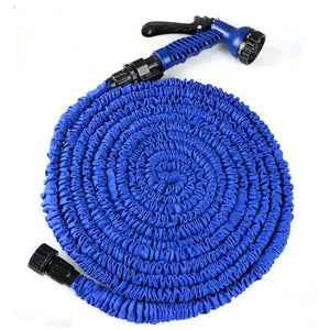 25FT-200FT Garden Hose Expandable Flexible Water Hose Plastic Hoses Car Wash Water Gun Garden Sprayer Watering Irrigation Tools