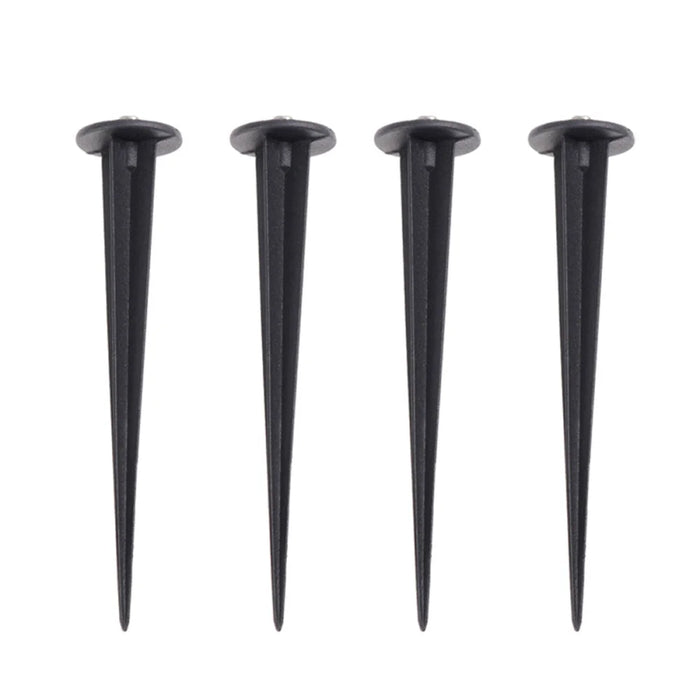 Stakes Ground Lights Spikes Light Solar Lawn Lamp Garden Spike Landscapereplacement Lamps Outdoor Torch Led Plug Alloymini