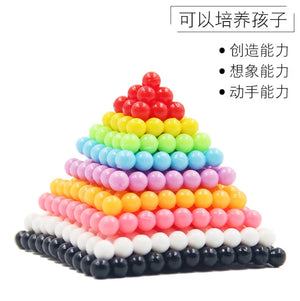 500pcs Magic Spray Water Beads DIY Puzzles Toy Perler Hama Beads Ball Gift Perlen Learn Kids Toys игрушки для детей