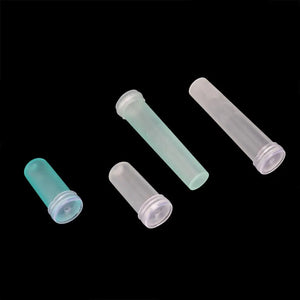 20Pcs Plastic Fresh Flower Nutrition Tube with Cap Water Storage Tube  Keep Fresh Hydroponic Container Floral Water Tube