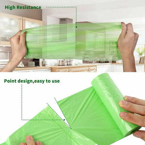 30Pcs Biodegradable Bags Portable Camping Festival Toilet Home Clean Composting Biodegradable Bag 45x55cm Good Household