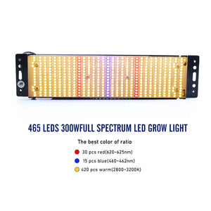 300W LED Grow Light Full Spectrum Phytolamp for Hydroponics Plants Growbox Growtent Indoor flowers vegs seedlings greenhouse