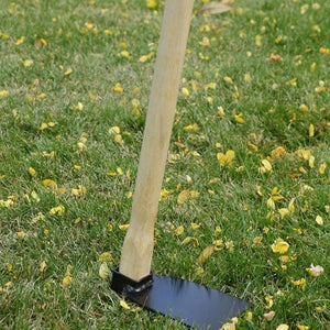 2024 New 35cm Indispensable Garden Hoes Dual Headed Weeding Tool Portable Garden Hand Tool with Wooden Handle Hoe Garden Tools