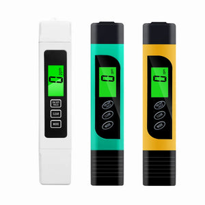 Digital PH TDS EC Meter Water Purity PPM Filter Hydroponic Detector for Aquarium Pool Water Quality Monitor Measure Tool 60%OFF