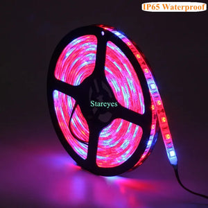 1 Roll SMD 5050 5m LED Strip Grow light Full Spectrum LED Flower Plant Phyto Growth lamp For Greenhouse Hydroponic Plant Growing