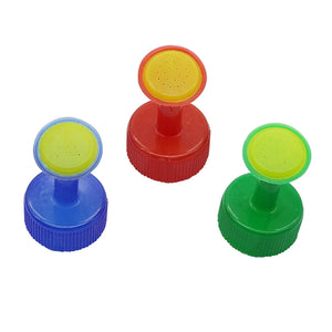 6pcs GB 28mm Garden Plant Watering Attachment Spray-head Soft Drink Bottle Water Can Top Waterers Seedling Irrigation Equipment