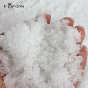 200g DIY Instant Man-made Snow Can Magic Artificial Snow Powder Add Water Make Your Own Snow Powder Christmas Gift Tools