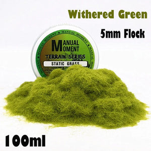 Miniature Scene Model Sand Table Turf Flock Lawn Nylon Grass Powder STATIC GRASS Hobby Terrain Series  Material