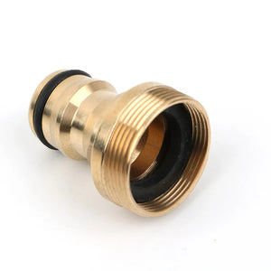 Brass M22 M24 Thread Hose Water tube Connector Tap Snap Adaptor Fitting Garden Quick Connector