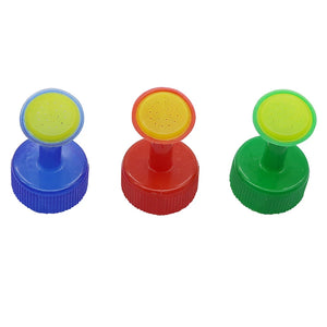 6pcs GB 28mm Garden Plant Watering Attachment Spray-head Soft Drink Bottle Water Can Top Waterers Seedling Irrigation Equipment