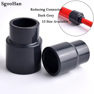 25~40 To 20~32mm UPVC Pipe Reducing Connector Irrigation System Hydroponics Frame Aquarium Fish Tank Elbow Socket Joint