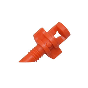 90/180/360 Degrees Garden Irrigation Simple Refraction Nozzle Watering Flower Mist Nozzle Threaded Connection Sprayer 50 Pcs