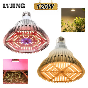 LED Grow Light 100W 120W Full Spectrum Fitolamp Hydroponics Phyto Lamp For Indoor Vegs Flower Seedlings Plants