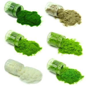 3MM Static Grass Powder Turf Flocking Nylon Materials Diy Building Sand Table Model Scene Layout Diorama Kits 30G/60G