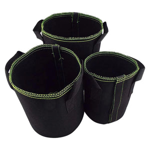 1/2/3 gallon Plant Grow Bags Nursery pots Veg Potato Transplanting planting Flower Pots Self-Adhesion Fabric Supplies Garden To