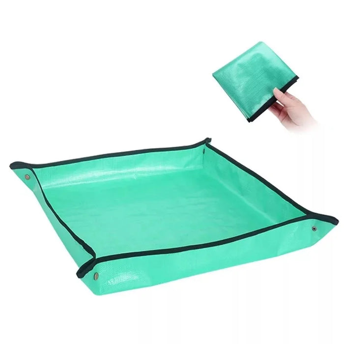 50cm 68cm 100cm Plant Repotting Square Mat Waterproof Thicken Indoor Transplanting Dirty Catcher Bonsai Succulent Potting Tarp