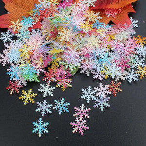 Confetti Christmas Snowflakes Diy Xmas Decorations Dropshipping Artificial Snow Decorated Christmas Decorations 2022 Fake Snow