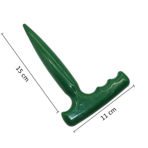 Seed Cultivation Soil Puncher Garden Bonsai Flower Planting Weeding Digging Seedling Tool Planters Transplanting Device 1 Pc