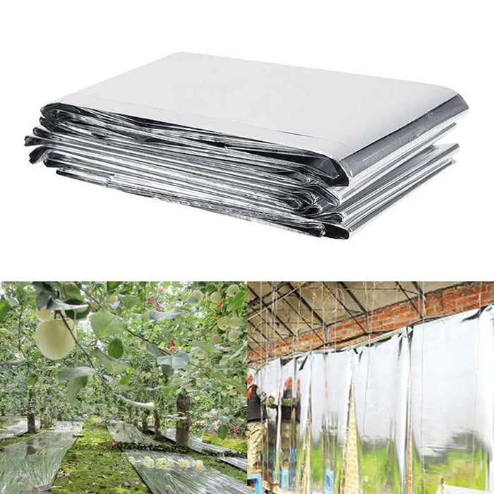 130cm X 210cm Garden Wall Mylar Film Covering Sheet Hydroponic Highly Reflective Indoor Greenhouse Planting Accessories Supplies
