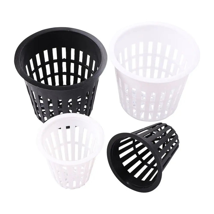 20 Pcs Hydroponic Colonization Mesh Pot Net Cup Basket Hydroponic Aeroponic Planting Grow Clone Nursery Plant Soilless