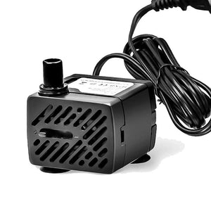 3W 220V Submersible Water Pump Ultra Quiet Wave Maker Pump For Fish Tank Fountain Hydroponics With EU Plug Power Cord (1.4M)