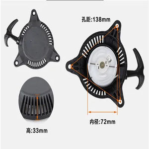 Recoil Rewind Starter cover for Chinese mitsubishi Hedge Trimmer sprayer Brush cutter Pump lawn mower Pawl pulley Spare Parts