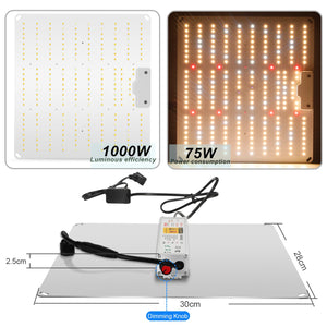 Led Grow Light With Samsung 500W 600W 800W Diode Full Spectrum Plant Growth Light for Indoor Greenhouse Hydroponic Plants