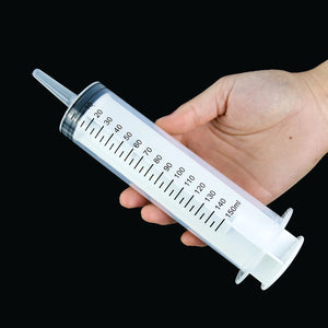 150ml Large Capacity Plastic Syringe Hydroponic Sterile Nutrition Syringe Measuring Tools Pet Supplies Cat Feeding Accessories