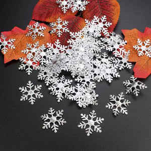 Confetti Christmas Snowflakes Diy Xmas Decorations Dropshipping Artificial Snow Decorated Christmas Decorations 2022 Fake Snow