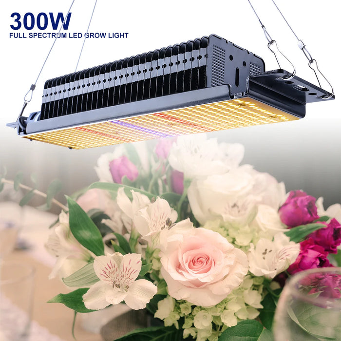 Led Plant Light Full Spectrum 300W Phytolamp For Plants Hydroponics GrowBox Growtent Complete Kit Warm White Light For Seedlings