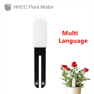 HHCC Vegtrug Upgrade Flora 4 in 1 Flower care Plant Soil Tester Light Temperature Tester Garden Soil Moisture Nutrient Monitor