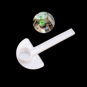 4PCS Beekeeping Bees Plastic Feeder Cap Watering Honey Feeders Garden Bee Water Drink Drinkers Feeding Tools  Equipment Supplies