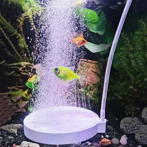 Blue 35/50/80/100mm Fish Tank Aquarium Nano Air Stone Oxygen Aerator Air Bubble Pond Pump Hydroponic Oxygen Supply Accessories