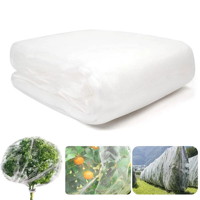 Garden Fine Mesh Insect Netting Covers For Greenhouse Breathable Light Protect Vegetable Plants Fruits Flowers Tree Net