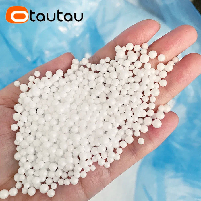 OTAUTAU 22L 3-5mm EPS Ball Pouf Refill Filler Foam Polystyrene Bean Bag Sofa Chair Pillow Doll Filling Artificial Snow TL001