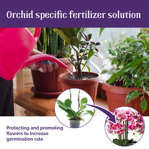 50ml Rapid Rooting Orchid Flower Foliar Fertilizer Improve Growth Soil Ingredient Safety Nutrition Promote Flowers Fertilizer