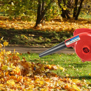 Handheld 700W Wired Electric Leaf Debris Blower Garden Cleaning Device Leaf Blower Powerful Motor High Speed Lawn Care